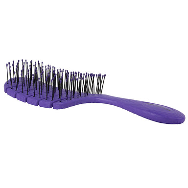 BIO-FLEX Purple Detangler Hair Brush
