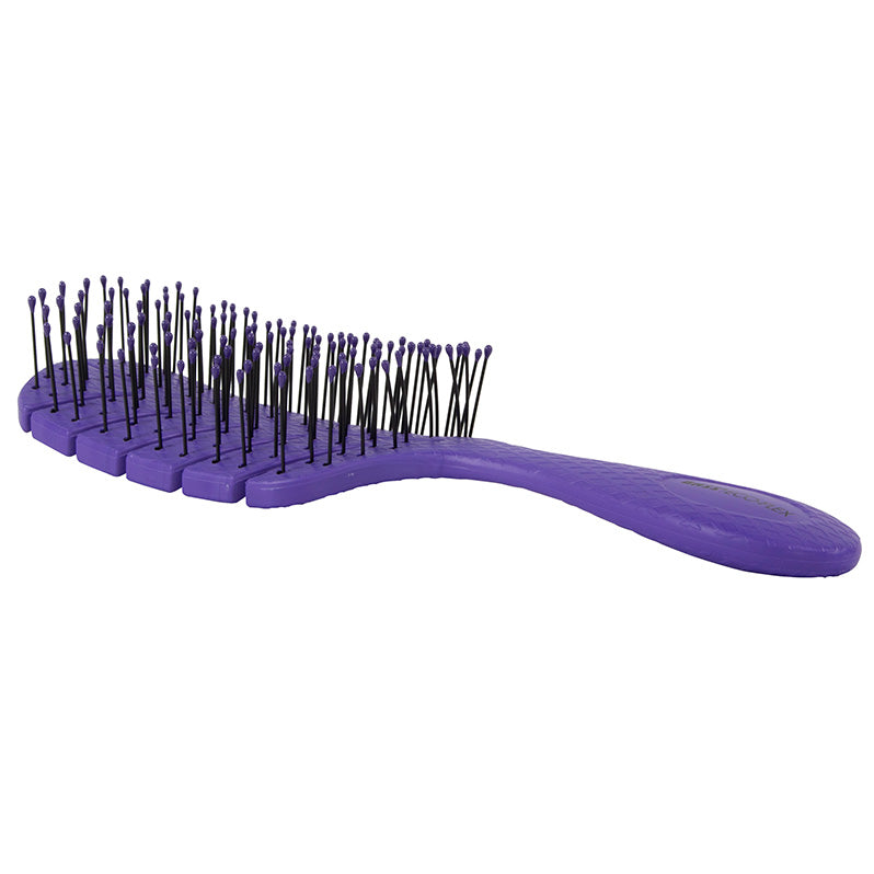BIO-FLEX Purple Detangler Hair Brush