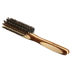 The Classic Half Round Brush 206 | Shine & Condition Hair Brush, 100% Premium Natural Bristle FIRM
