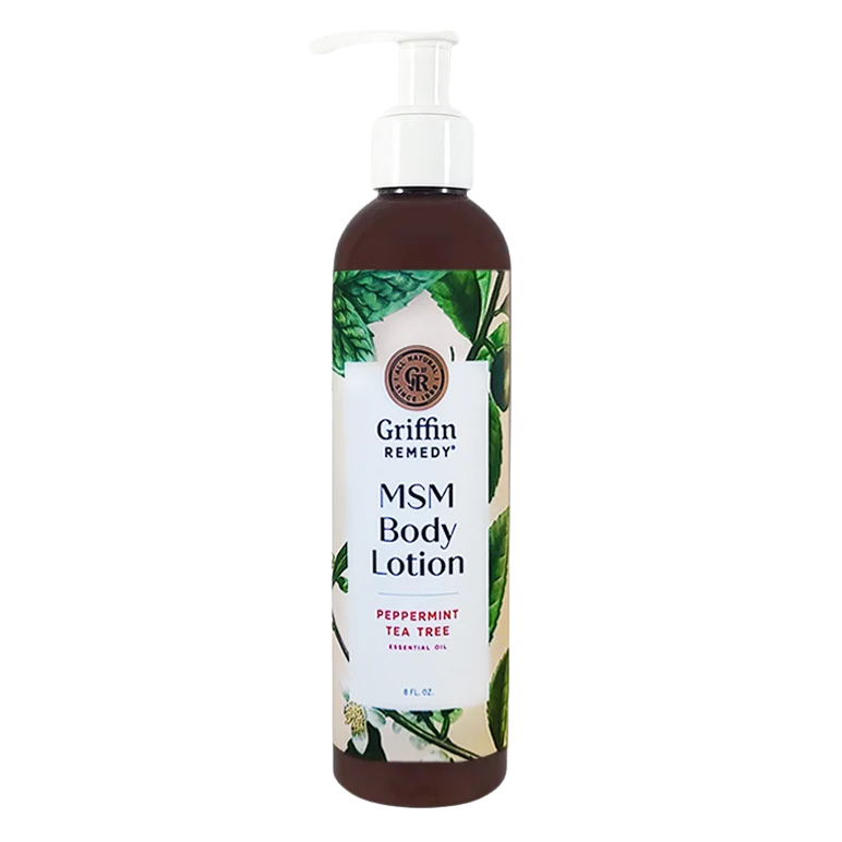 Peppermint Tea Tree Body Lotion with MSM