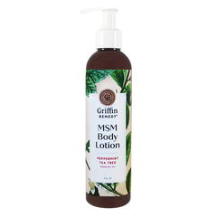 Peppermint Tea Tree Body Lotion with MSM