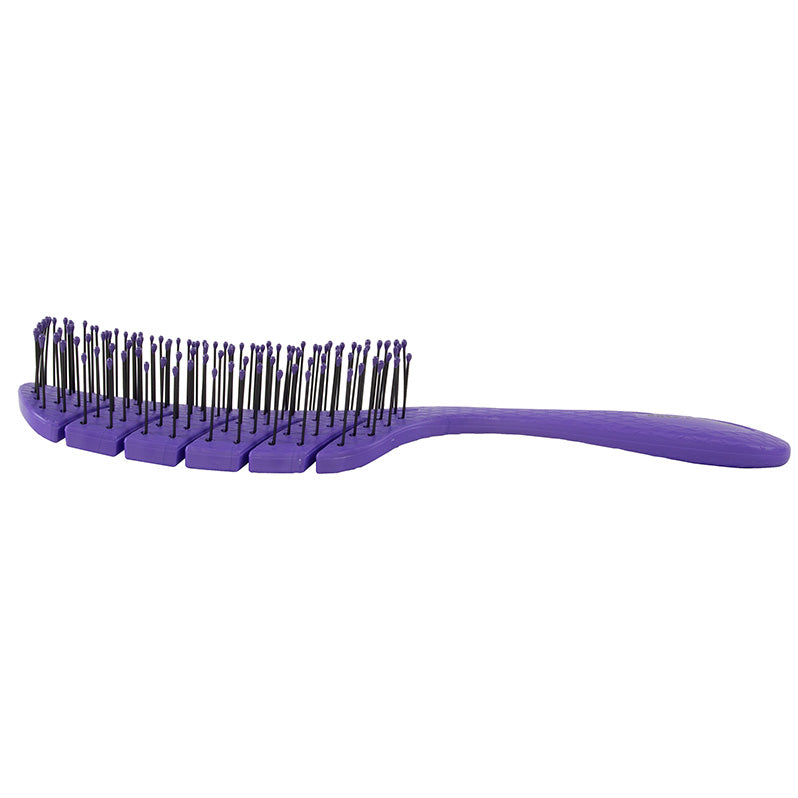 Brittny Flexible Detangler Brush Green