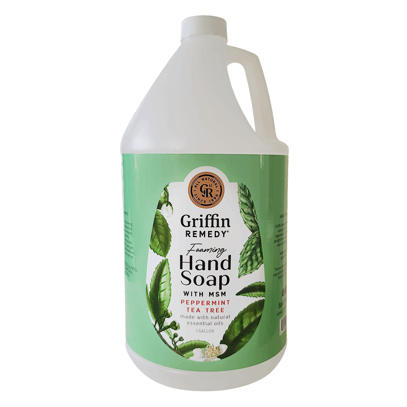 Foaming Hand Soap Peppermint Tea Tree (Gallon Refill)