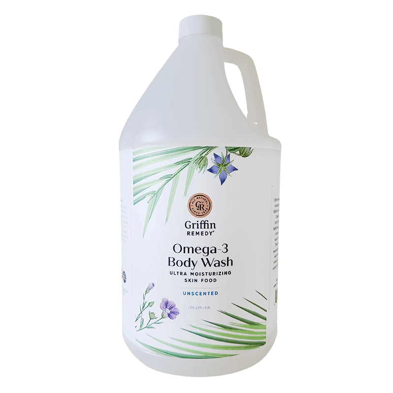 Omega-3 Creamy Body Wash Unscented (Gallon Refill)