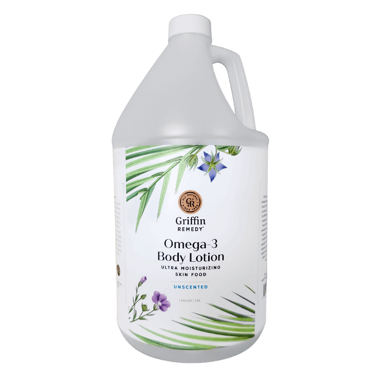 Omega-3 Unscented Body Lotion (Gallon Refill)