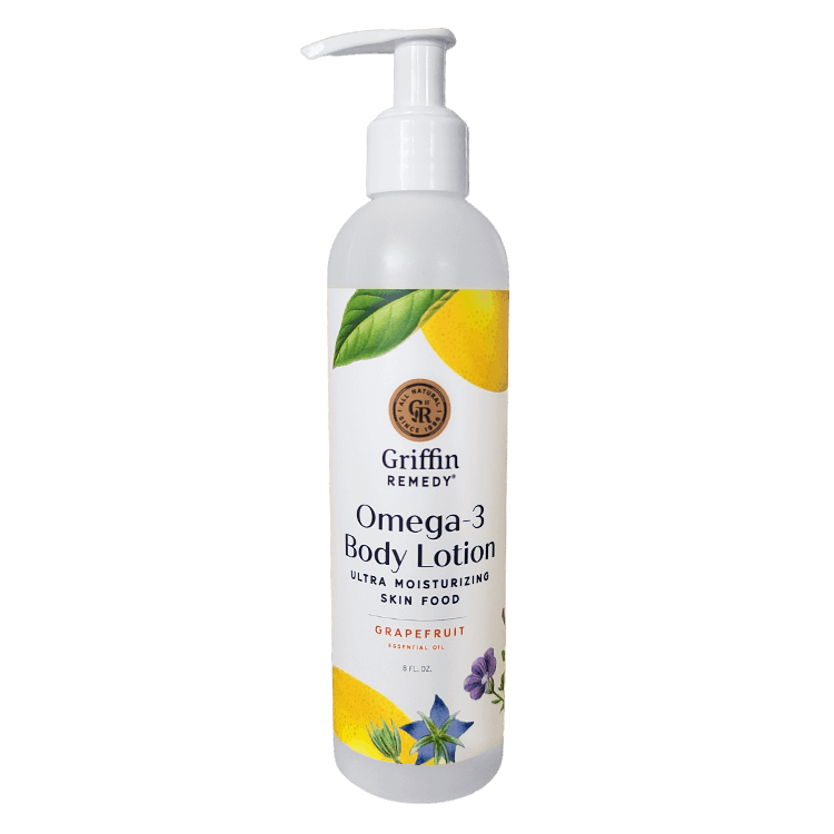 Omega-3 Grapefruit Body Lotion  Natural Body Lotion — Griffin Remedy